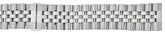 ALPINE Buckle Band 20, 22mm Straight Ends 682 (SOLID LINKS)